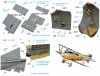 Quinta Studio QD32085 Albatros D.V 3D-Printed & coloured Interior on decal paper (Wingnut Wings) 1/32